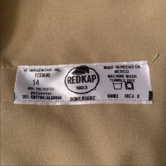 Red Kap Industrial Work Pants Bundle 14P - Picture 11 of 12